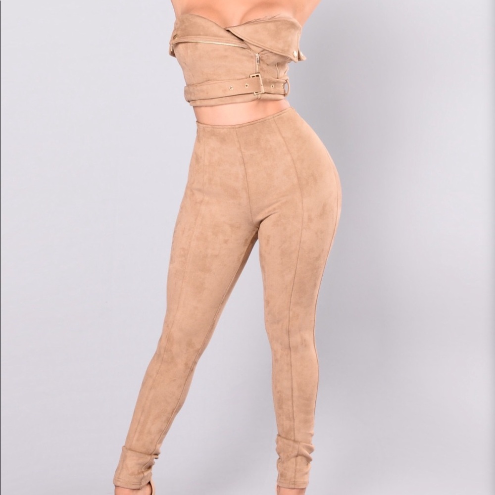 Fashion Nova biker two piece